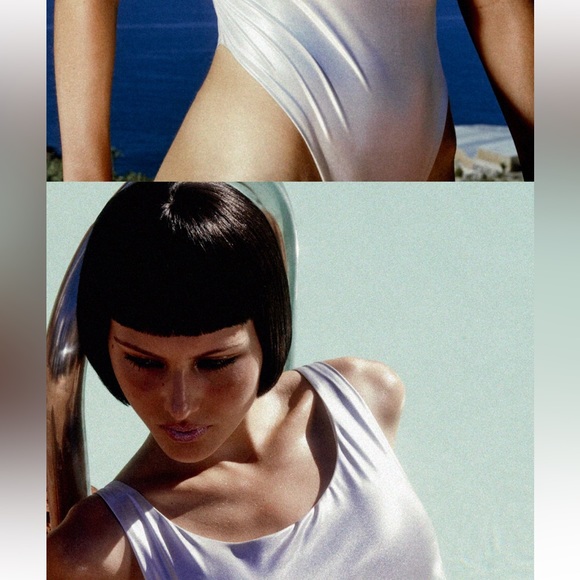 ZARA Metallic swimsuit 👓 - Picture 3 of 10